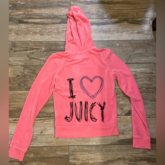 VINTAGE Y2K Juicy Couture Pink Terrycloth Jacket - Picture 3 of 7